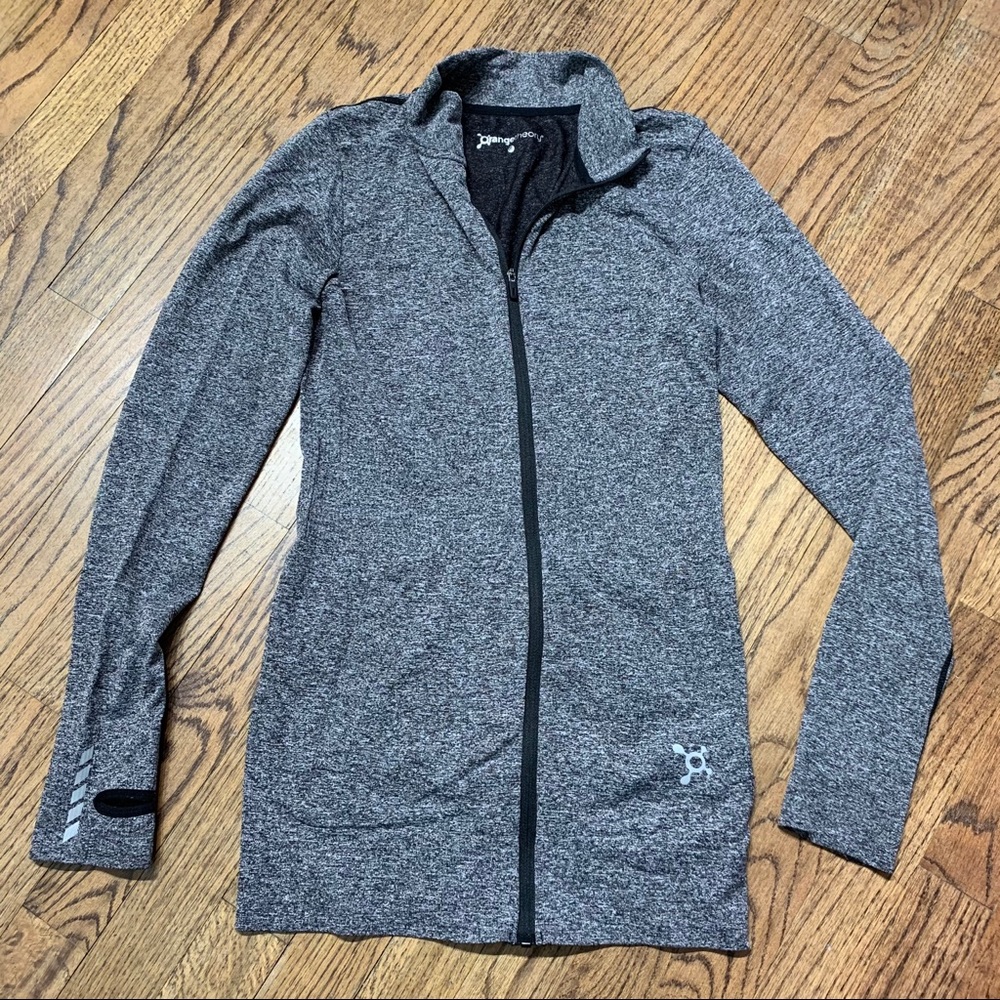 Orangetheory Gray Full-Zip Women's Performance Jacket